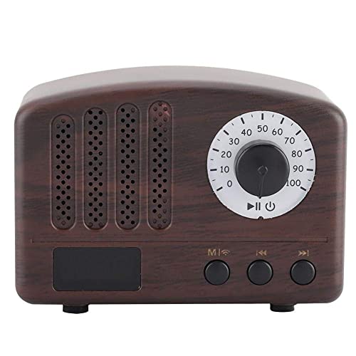 fyrmmd altavoz bluetooth retro radioradio de onda corta am fm porttil