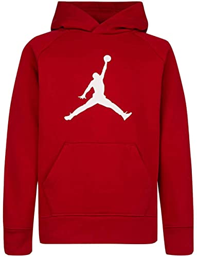 jordan sudadera de forro polar para nios talla m l xl rojo gimnasio