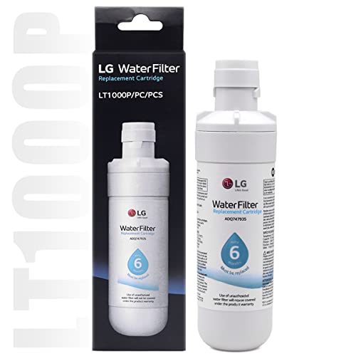 lg lt1000p filtro de agua inteligente para refrigerador adq747935 cartucho