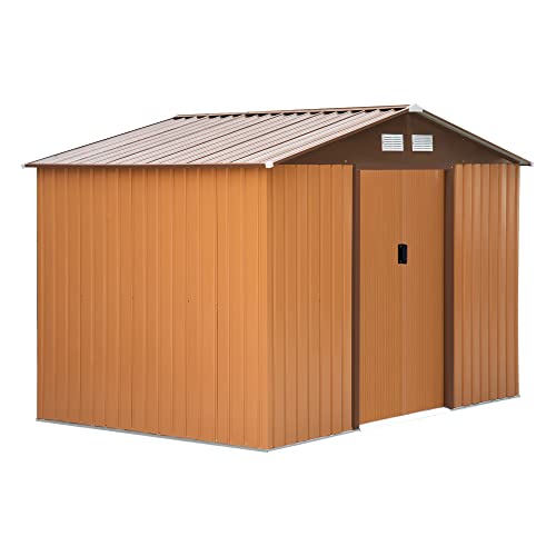 outsunny cobertizo de jardn exterior 52 m 277x195x192 cm caseta de jardn 1