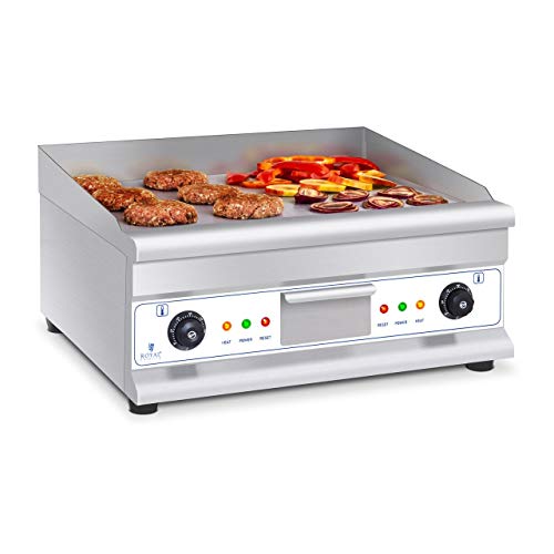 royal catering fry top elctrico plancha grill cocina parrilla electrica