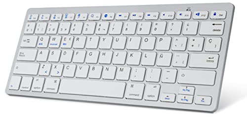 teclado bluetooth espaol sengbirch light teclado inalmbrico porttil para