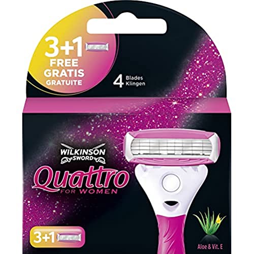 wilkinson sword quattro recmbios para maquina de afeitar para mujer 3 1