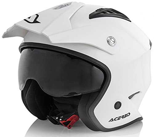 acerbis casco jet aria color blanco talla l