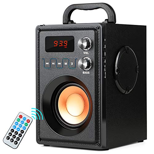 altavoz bluetooth porttil de 20 w subwoofer de graves pesados inalmbricos