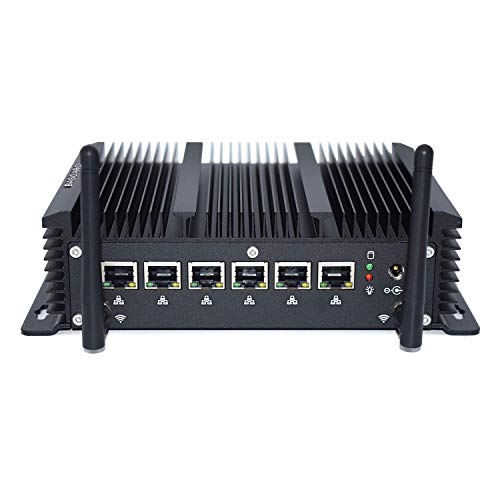 basoaro mini pc con 6 lan firewall pc sin ventilador 7th gen core i3 7167u