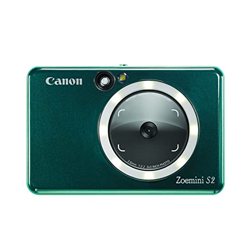 canon zoemini s2 cmara instantnea papel fotogrfico 10 hojas zink zp 2030