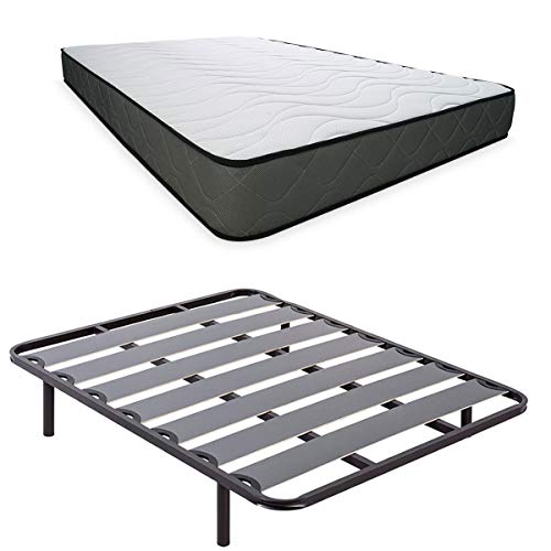 durmete online cama completa con colchn viscoelstico elda reversible