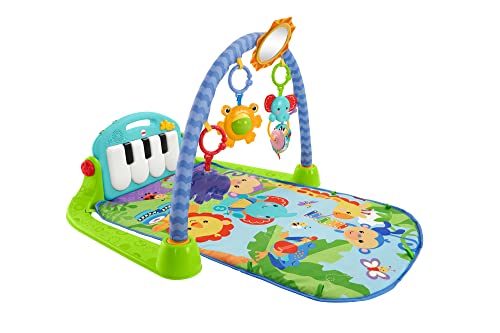 fisher price alfombra gimnasio para bebs con piano con sonidos y accesorios