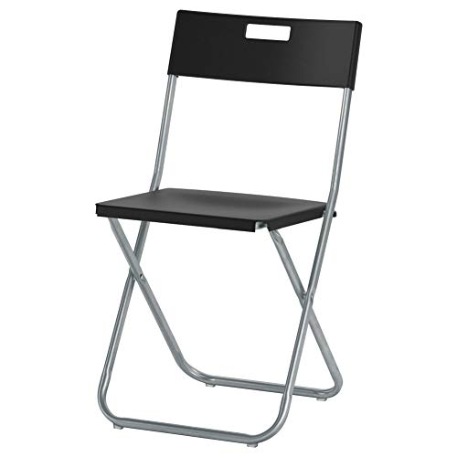 ikea asia gunde silla plegable negro