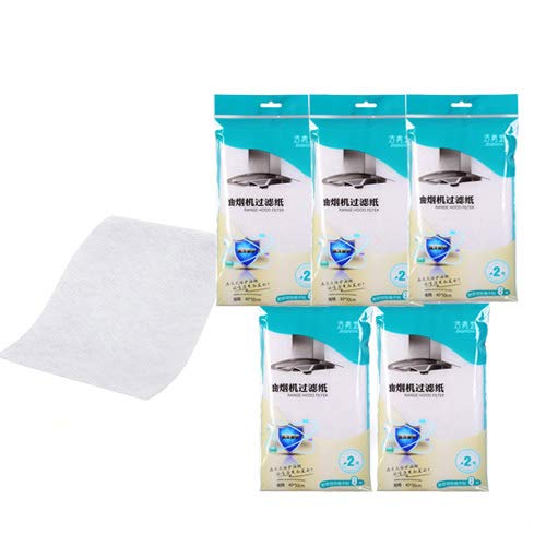 intvn 10 filtros para campana extractora de papel de cocina universal filtros