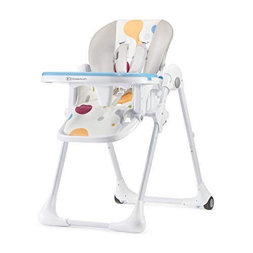 kinderkraft trona beb ajustable yummy hasta 3 aos multicolor