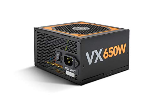 nox urano vx 650w nxurvx650bz fuente de alimentacin 650w certificado 80