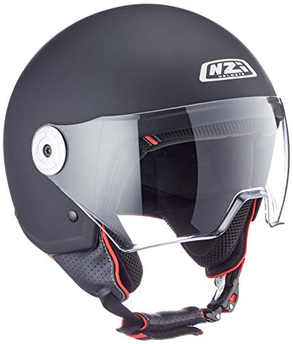 nzi vintage 3 casco hombre matt black s