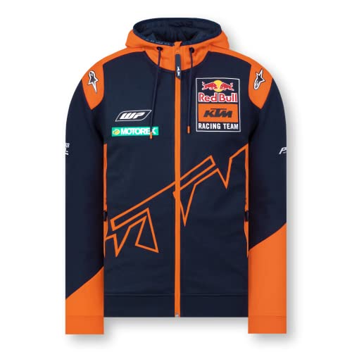 red bull ktm official teamline sudadera con capucha unisex 3x large