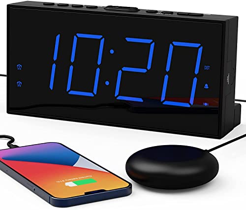 reloj despertador vibracion para sordosled despertador digital para duermen 1