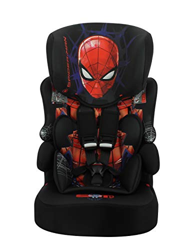 silla de coche spiderman grupo 123 9 36 kg con proteccin lateral