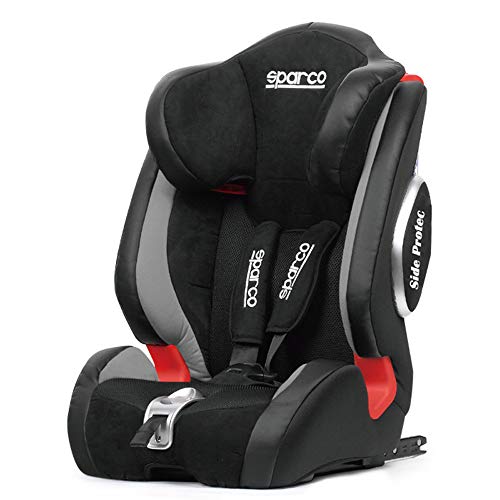 sparco f1000kig123gr asiento para nios 9 negro norme