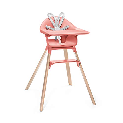 stokke clikk trona de madera con arns y bandeja silla de beb para