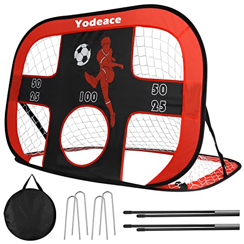 yodeace porteria futbol nios 2 en 1 porteras de ftbol para jardin