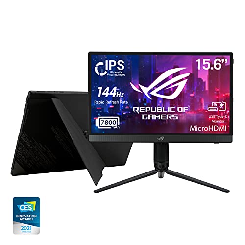 asus rog strix xg16ahp monitor de gaming porttil 156 144 hz fhd 1920