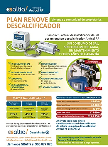 descalcificador sin sal antical 018l equipo antical descalcificador de agua