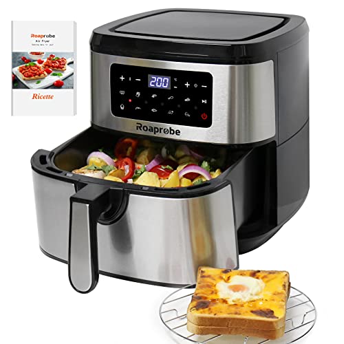 freidora sin aceite 75l roaprobe freidora de aire air fryer 1800w on 9