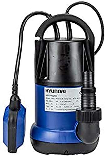 hyundai hy eppc250 bomba sumergible aguas limpias 230 v azul marino y negro