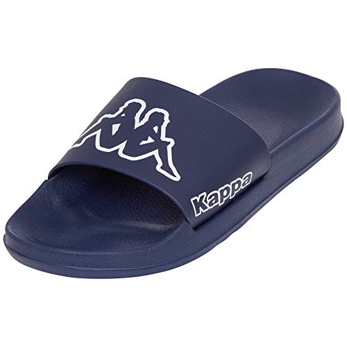 kappa krus chanclas unisex adulto azul navywhite 6710 42 eu