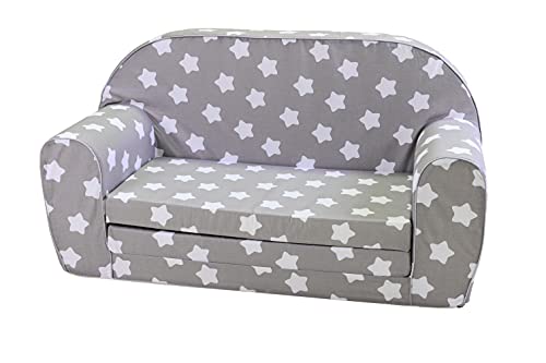 knorrtoyscom knorrtoys 68441 kindersofa stars white sof infantil