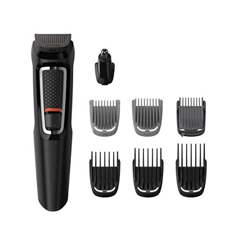 philips mg373015 recortadora 8 en 1 maquina recortadora de barba y 1