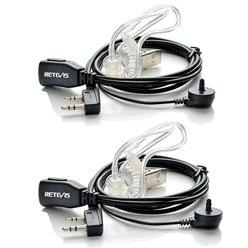 retevis walkie talkie auricular pinganillo compatible con baofeng uv 5r