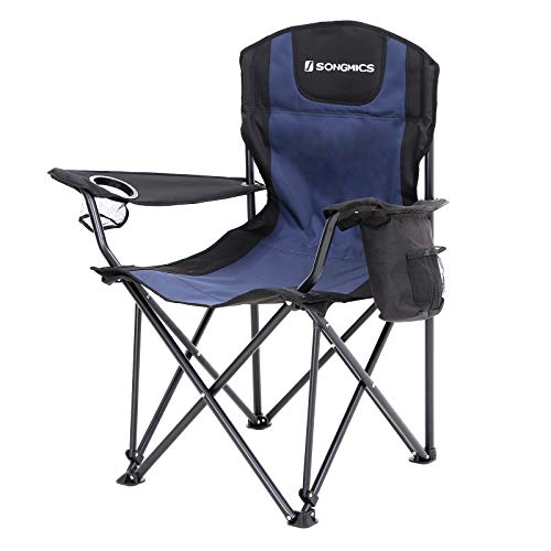 songmics silla de camping plegable con asiento amplio y confortable 1