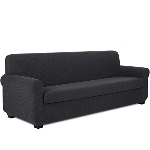 tianshu funda sofa 4 plazas2 piezas jacquard polister funda de sof 4