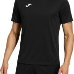 Joma Men's Short Sleeve Sports Shirt, 6XS - 3XL - Lightweight and Breathable, Optimal for Running and Gym - Combi