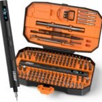 JOREST 155 in 1 Precision Electric Screwdriver Set, Mini Electric Screwdriver Tools, Professional Magnetic Kit for iPhone, Macbook, Laptop, PS5, Xbox, Switch, Glasses, Watches