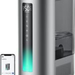 Dreo 6L Humidifier Bedroom, Smart Large Space Humidifier, Hot/Cold Mist, Plant & Baby, Top Fill, 60 Hours, Quiet, Timer, Compatible with Google/Alexa, HM713S