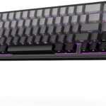 EPOMAKER x Aula F65 Wireless Mechanical Gaming Keyboard, Hot Swappable Custom Keyboard with RGB, Bluetooth/2.4GHz/Cable, Gasket, Lubricated Linear Switches (Ombre Black, Reaper Switch)