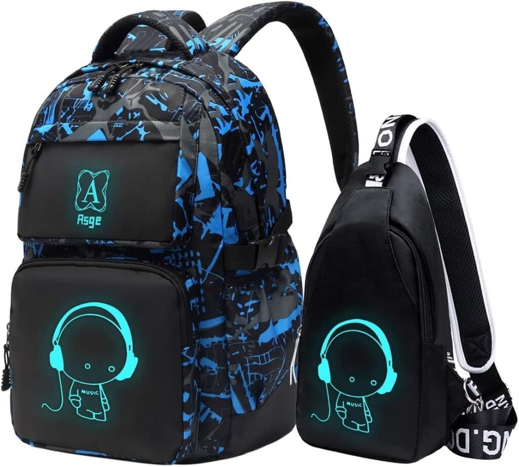Asge Backpack Bag Men School Backpacks Youth School Teenagers Large Bags Backpack Laptop Computer